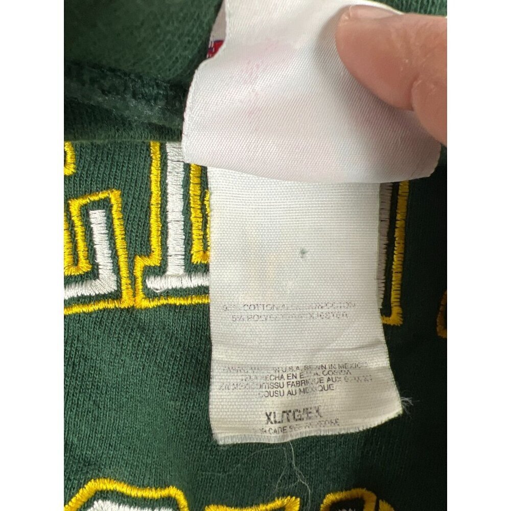 Logo Athletic Mens XL Green Bay Packers NFL Pro Line Sweatshirt Green - Picture 5 of 6